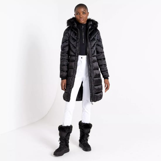 Dare 2B Womens/Ladies Julien Macdonald Suppression Longline Jacket (Schwarz) - Image 4