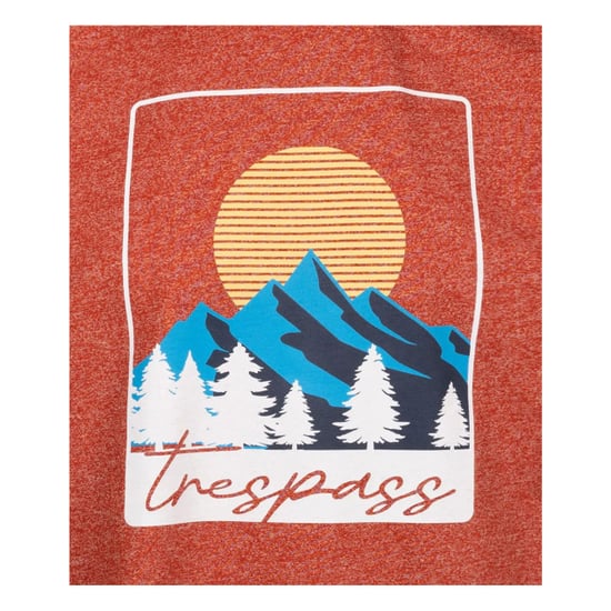 Trespass - "Idukki" T-Shirt für Herren (Dunkel Orange) - Image 3