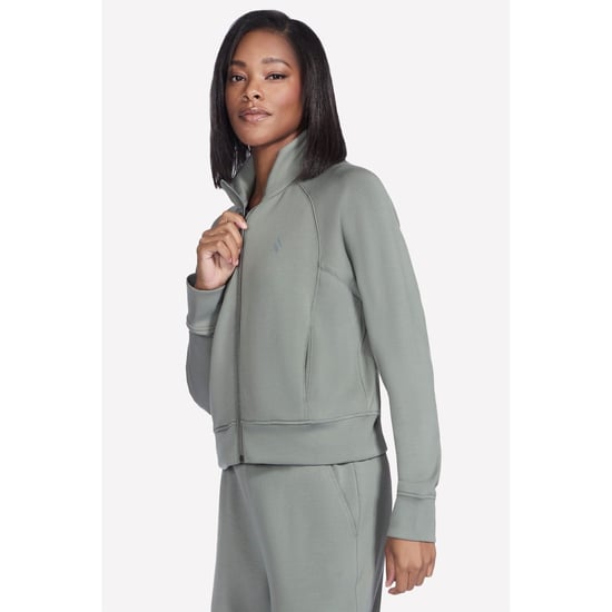 Skechers Skechluxe Elevate Damen Jacke Taupe - Image 3