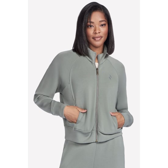 Skechers Skechluxe Elevate Damen Jacke Taupe - Image 4