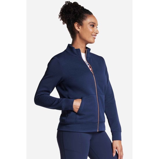 Skechers GO WALK Everywhere Damen Blauer Mantel - Image 3