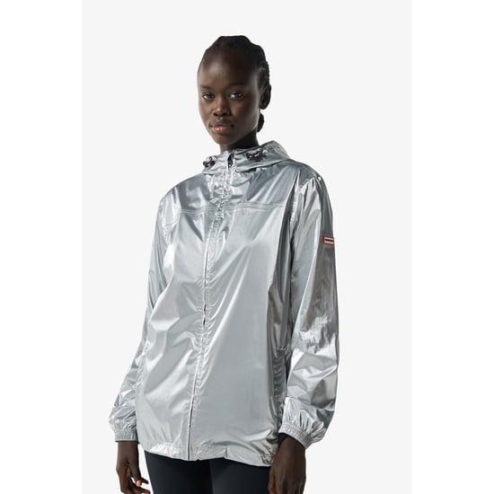 Hunter Packable Unisex Erwachsene Silber Regenjacke - Image 1