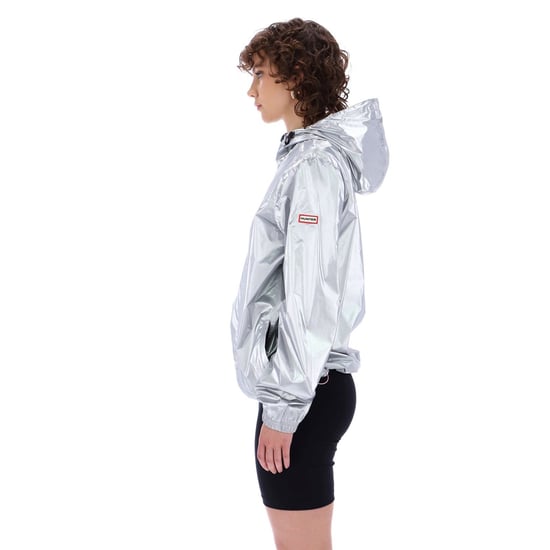 Hunter Packable Unisex Erwachsene Silber Regenjacke - Image 3