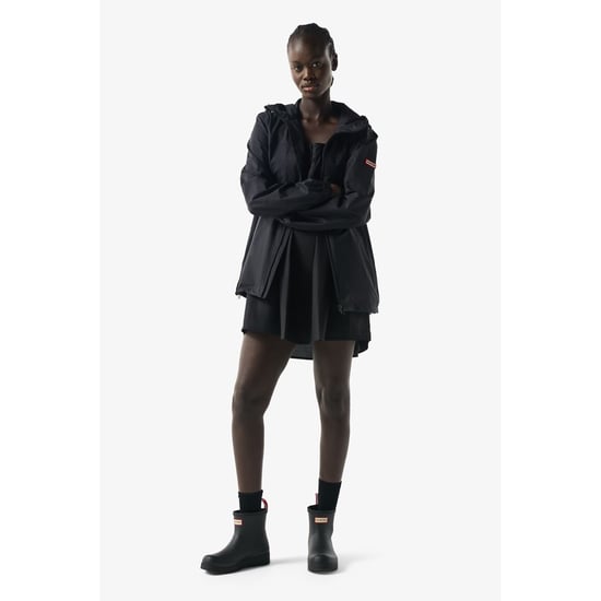 Hunter Packable Regenjacke Unisex Erwachsene Schwarz - Image 3