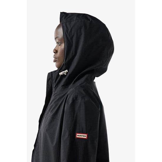 Hunter Packable Regenjacke Unisex Erwachsene Schwarz - Image 5