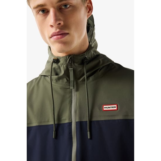 Hunter Original Herren Block wasserdichte grüne Regenjacke - Image 5