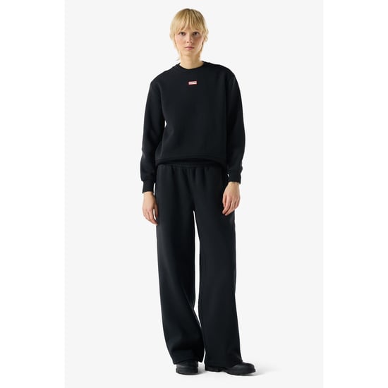 Hunter RL Essentials Crew Damen Sweatshirt in Schwarz - Image 3
