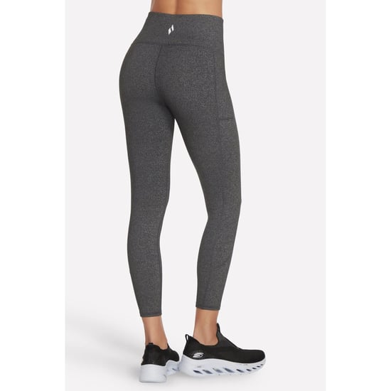 Skechers GOWALK Wear Hohe Taille 7/8 Damen Graue Sportleggings - Image 2