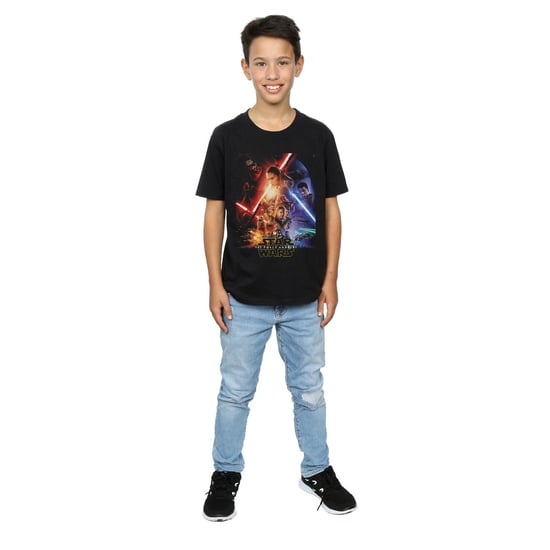 Star Wars - "Force Awakens" T-Shirt für Jungen (Schwarz) - Image 4