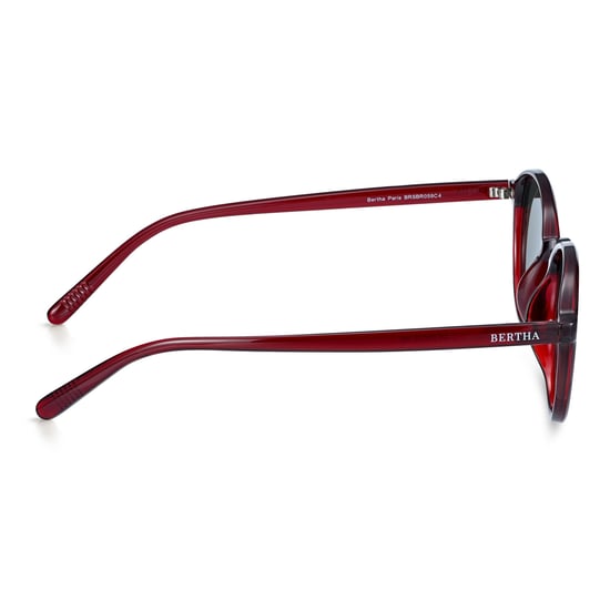 Lunettes de soleil polarisées Bertha Paris - Rouge/Noir - Image 3
