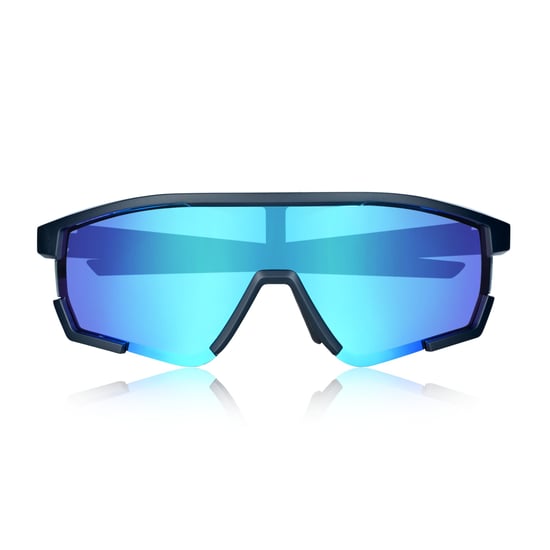 Lunettes de soleil polarisées Breed Vega - Noir/Bleu - Image 2