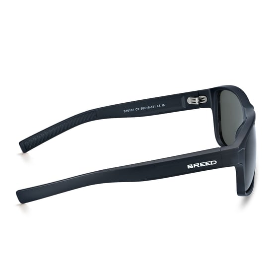 Lunettes de soleil polarisées Breed Astor - Noir/Vert - Image 3