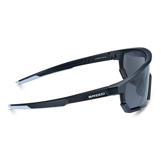 Lunettes de soleil polarisées Breed Vega - Noir/Noir - Image 3