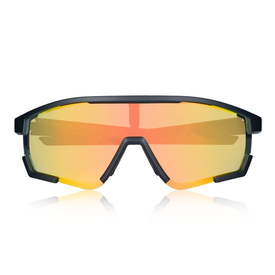 Lunettes de soleil polarisées Breed Vega - Noir/Rouge - Image 2