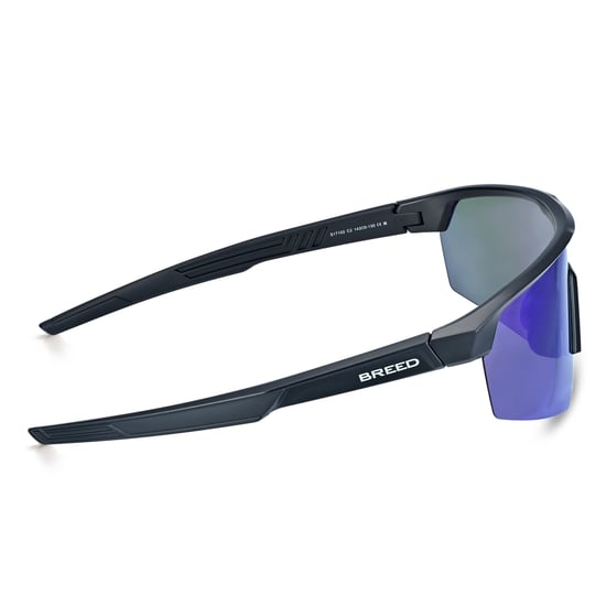 Lunettes de soleil polarisées Breed Nyxon - Noir/Bleu - Image 3