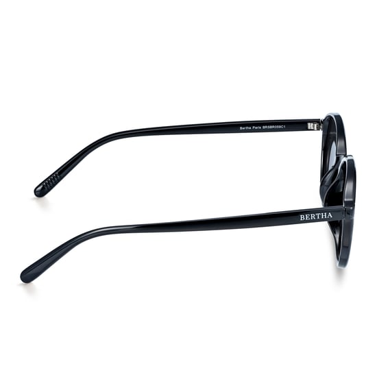 Lunettes de soleil polarisées Bertha Paris - Noir/Noir - Image 3