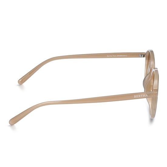 Lunettes de soleil polarisées Bertha Paris - Beige/Marron - Image 3