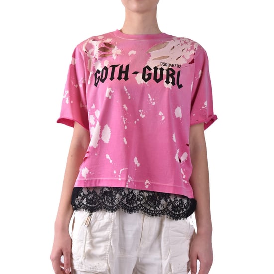 Dsquared2 Damen-T-Shirt - Rosa - Image 2