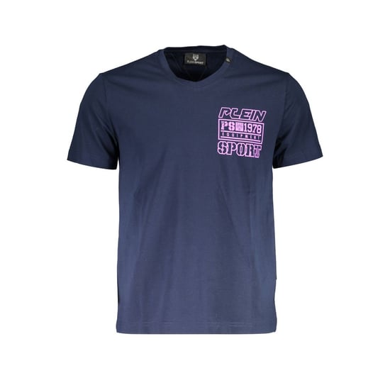 Plein Sport Blau Baumwoll-T-Shirt für Herren - Image 1