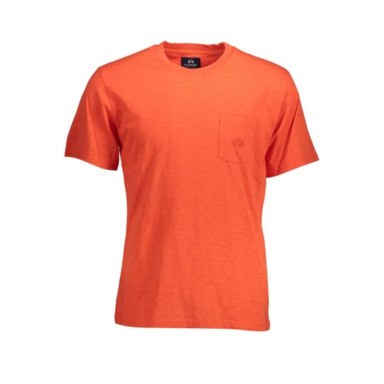 La Martina Rotes Baumwoll-Herren-T-Shirt - Image 1