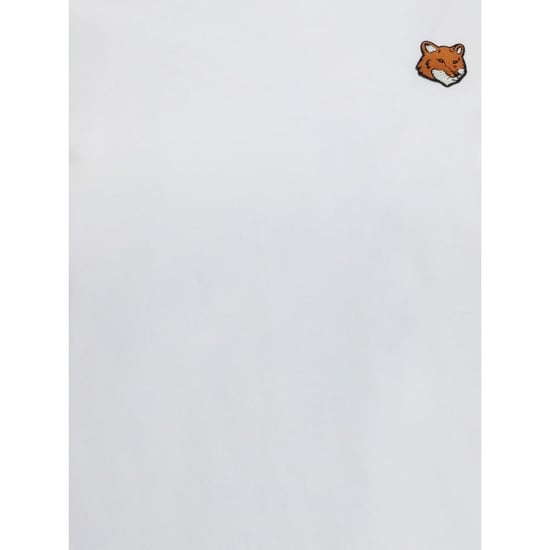 Maison Kitsuné Weißes Baumwolle T-Shirt - Image 3