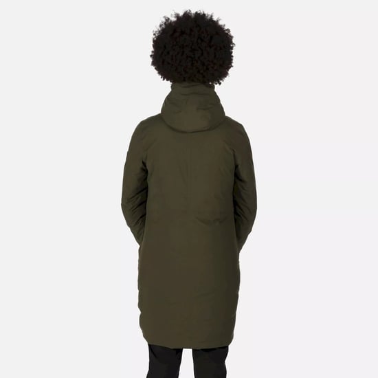 Regatta Womens/Ladies Yewbank II Wasserdichter Parka (Dark Khaki) - Image 3