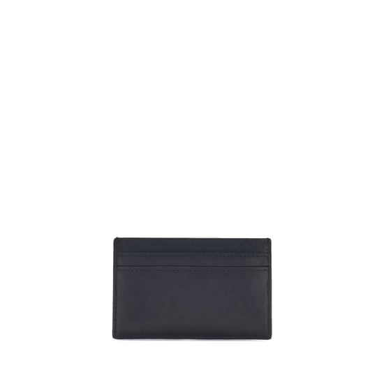 Alexander McQueen Schwarze Kalbsleder Bos Taurus Geldbörse - Image 2