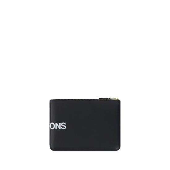 Comme Des Garçons Schwarzes Kalbleder Bos Taurus Wallet - Image 2