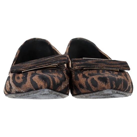 Lanvin spitze Loafer aus Polyester mit Tiermuster - Image 2