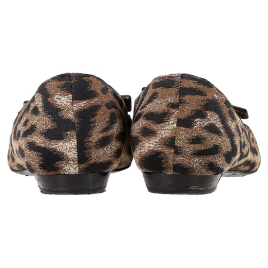 Lanvin spitze Loafer aus Polyester mit Tiermuster - Image 5