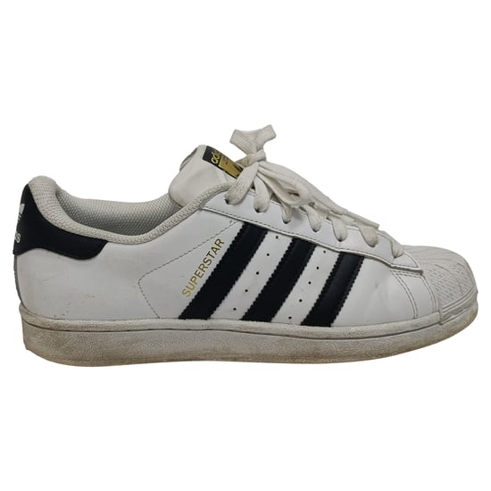 Adidas Superstar Low-Top-Sneaker aus weißem Kalbsleder - Image 1