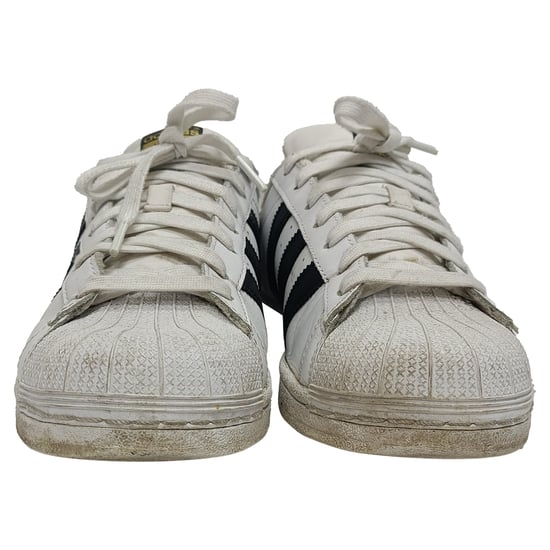 Adidas Superstar Low-Top-Sneaker aus weißem Kalbsleder - Image 2