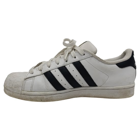 Adidas Superstar Low-Top-Sneaker aus weißem Kalbsleder - Image 4