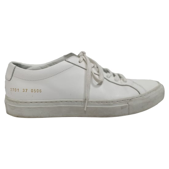 Common Projects Original Achilles Sneakers aus weißem Leder - Image 1