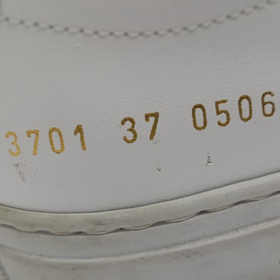 Common Projects Original Achilles Sneakers aus weißem Leder - Image 6