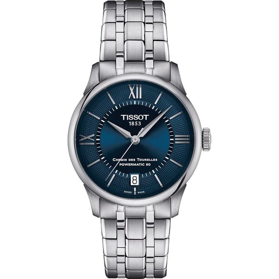 Tissot Chemin Des Tourelles Powermatic 80 Silber Damen Armbanduhr T1392071104800 - Image 1