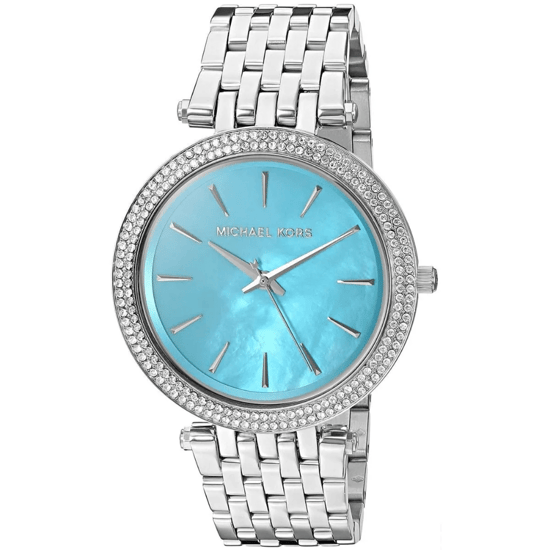 Michael Kors Darci MK3515 Damenarmbanduhr mit türkisfarbenem Zifferblatt - Image 3