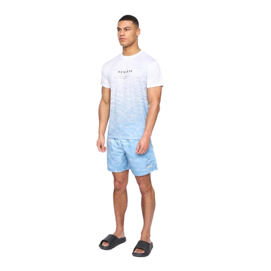 Henleys - "Henpool" Badeshorts für Herren (Jeansblau) - Image 4