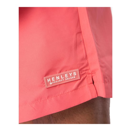 Henleys - "Henpool" Badeshorts für Herren (Koralle) - Image 3