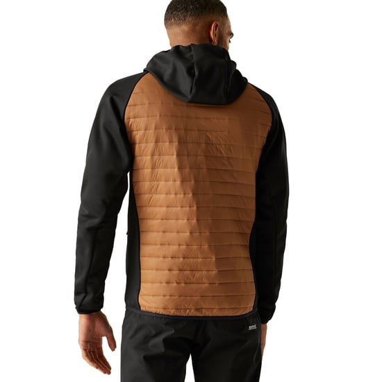 Regatta - "Andreson" Hybridjacke für Herren (Nussbraun/Schwarz) - Image 5