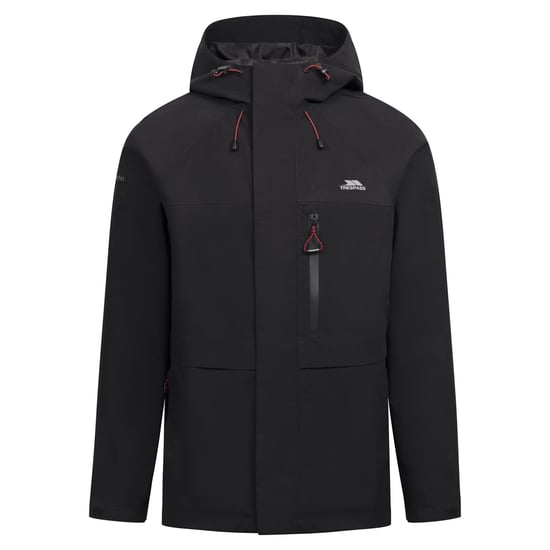 Trespass - "Carnish" Jacke, wasserfest für Herren (Schwarz) - Image 1