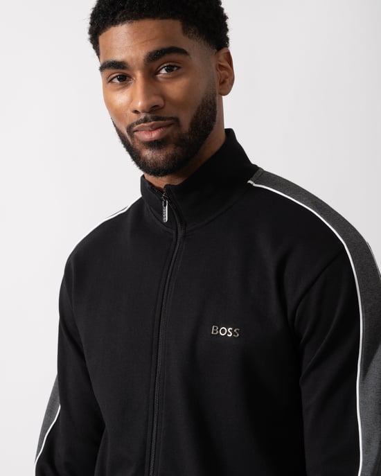 Trainingsjacke in Schwarz - Image 4