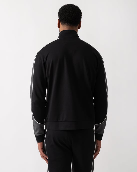 Trainingsjacke in Schwarz - Image 2