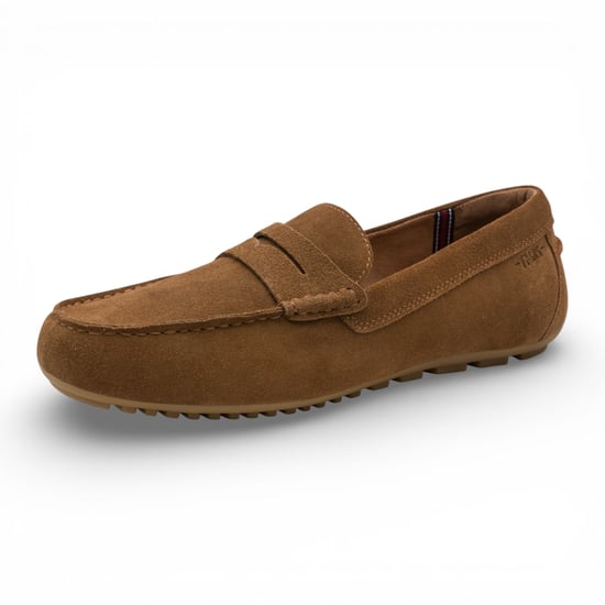 Tamaris Herren-Mokassins aus braunem Wildleder, Freizeitschuhe - Image 4