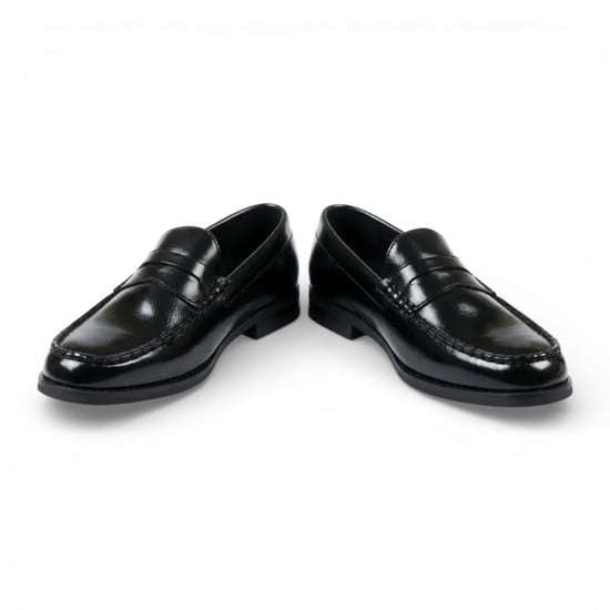 Schwarze Penny Loafer aus PU-Leder für Herren – elegante und lässige Schuhe - Image 4