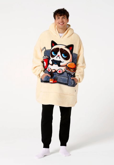 "Grumpy Player" Kuschelpullover Huggie - Image 2