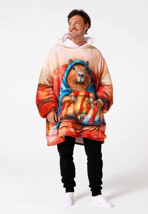 "Cozy Capybara" Kuschelpullover Huggie - Image 2