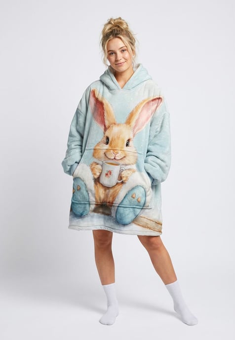 "Winter Bunny fm" Kuschelpullover Huggie - Image 2