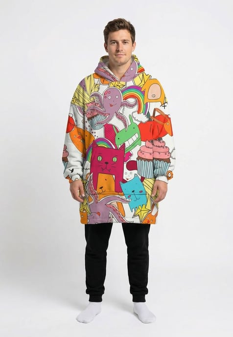 "Monsters" Kuschelpullover Huggie - Image 2