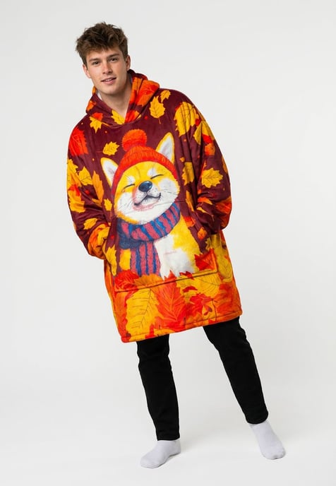 "Autumn Shiba" Kuschelpullover Huggie - Image 2